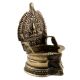 Golden Brass Oil Lamp Hand Crafted  Lamp For Diwali